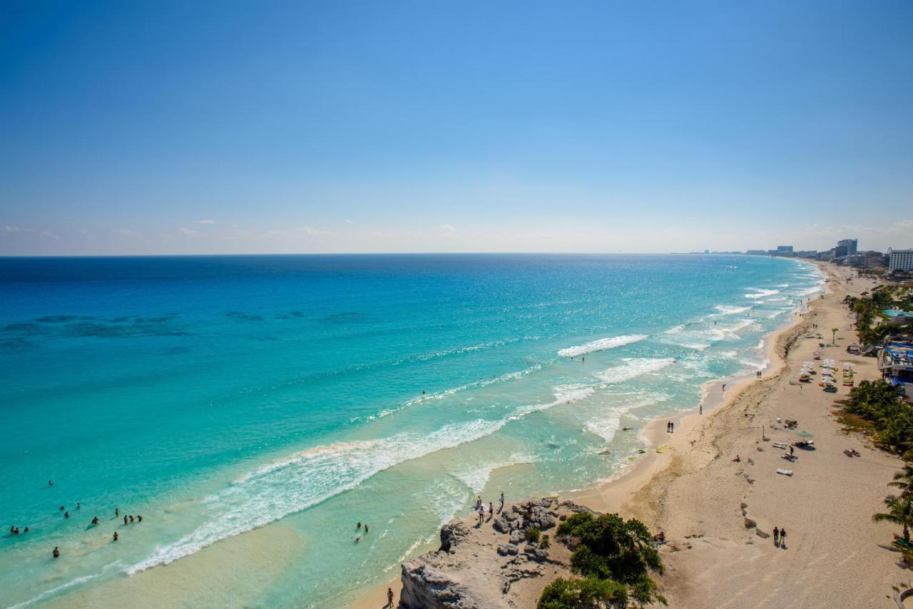2 Story Oceanfront Penthouses On Cancun Beach! エクステリア 写真